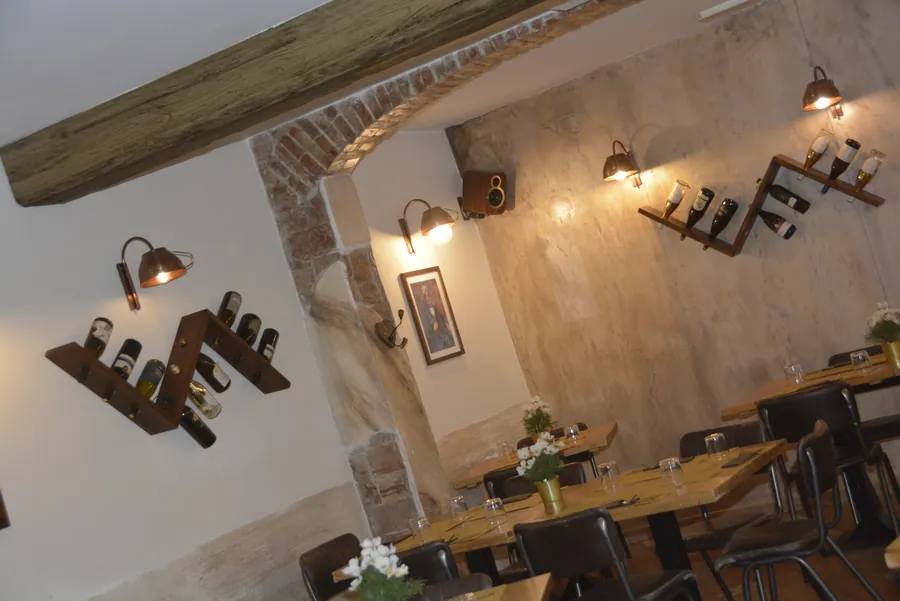 La sala del Bistrot Bonaccorsi